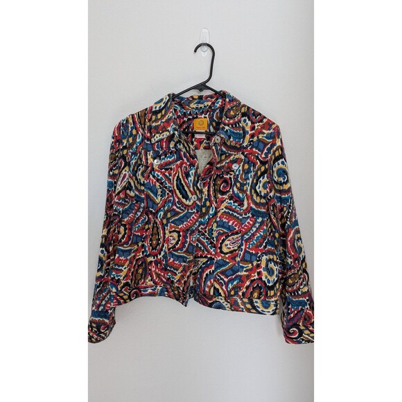 Ruby Rd Multicolored Jacket Sz 16 - Picture 1 of 5